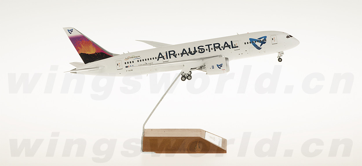 LH2047 Air Austral Boeing 787-8 F-OLRB JC Wings 1:200 -飞机模型世界