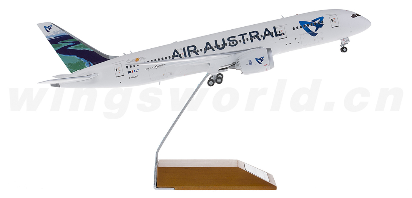 LH2048 Air Austral Boeing 787-8 F-OLRC JC Wings 1:200 -飞机模型世界