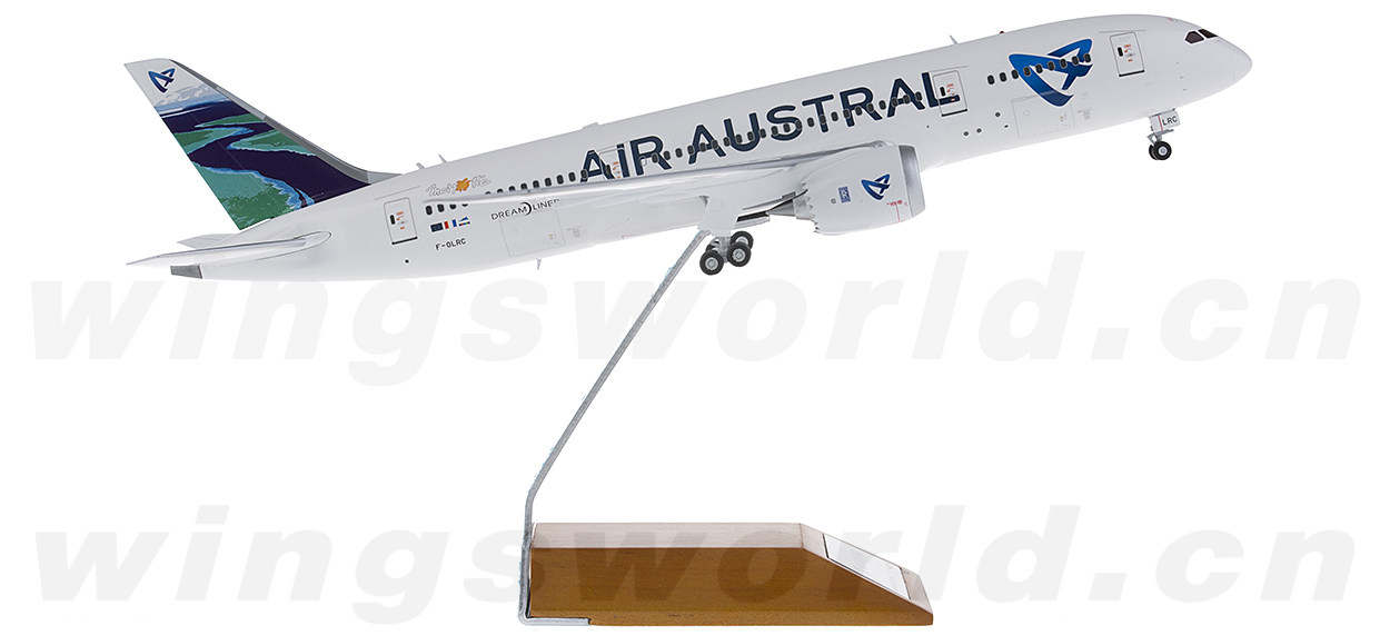 LH2048 Air Austral Boeing 787-8 F-OLRC JC Wings 1:200 -飞机