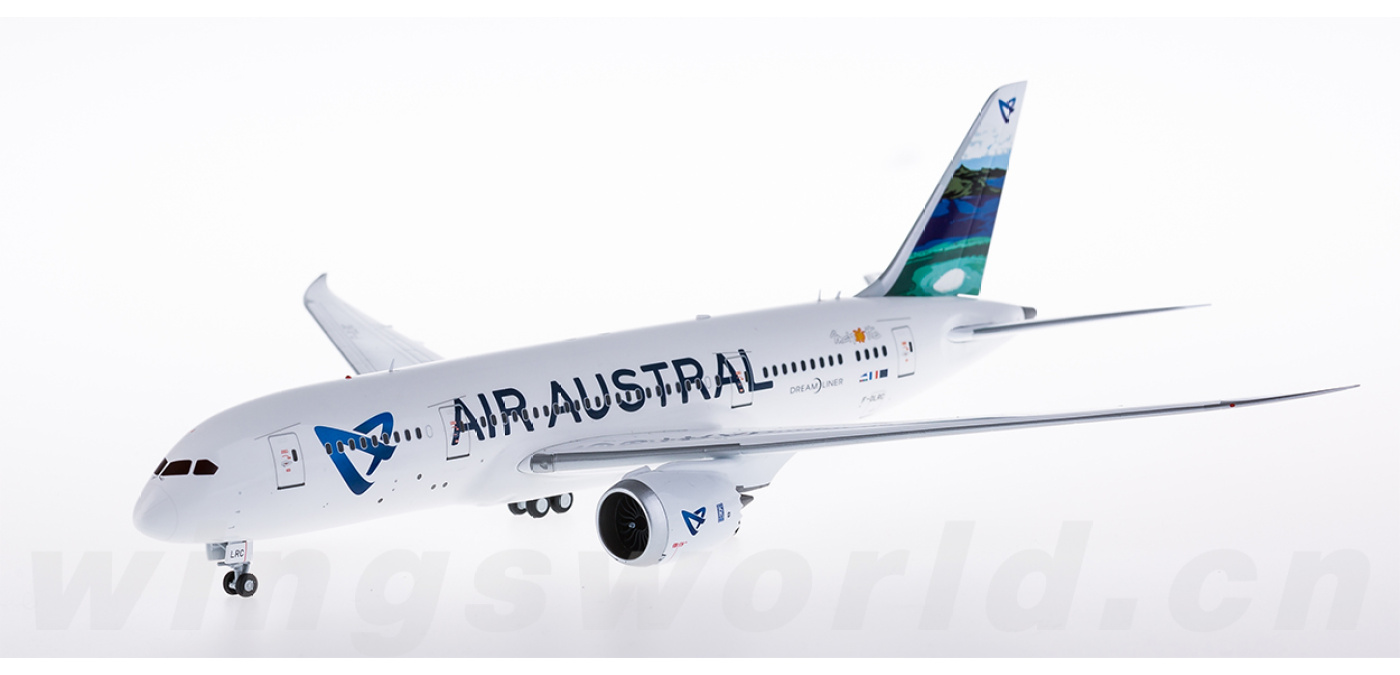 LH2048 Air Austral Boeing 787-8 F-OLRC JC Wings 1:200 -飞机模型世界