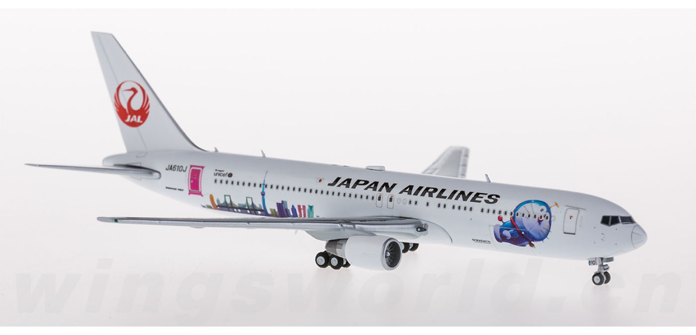 XX4720 Japan Airlines 日本航空Boeing 767-300 JA610J JC Wings 1:400 