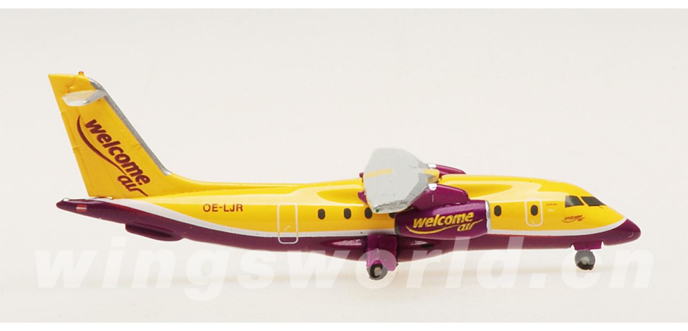 517348 Welcome Air Dornier 328 OE-LJR Herpa 1:500 -飞机模型世界