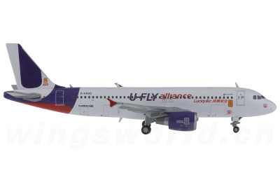 JC Wings 1:400 Lucky Air 祥鹏航空 Airbus A320 B-6943 优行联盟彩绘