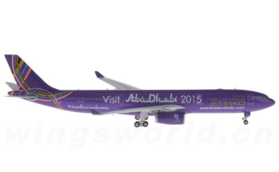 Phoenix 1:400 Etihad Airways 阿提哈德航空 Airbus A330-300 A6-AFA 阿布扎比旅游彩绘