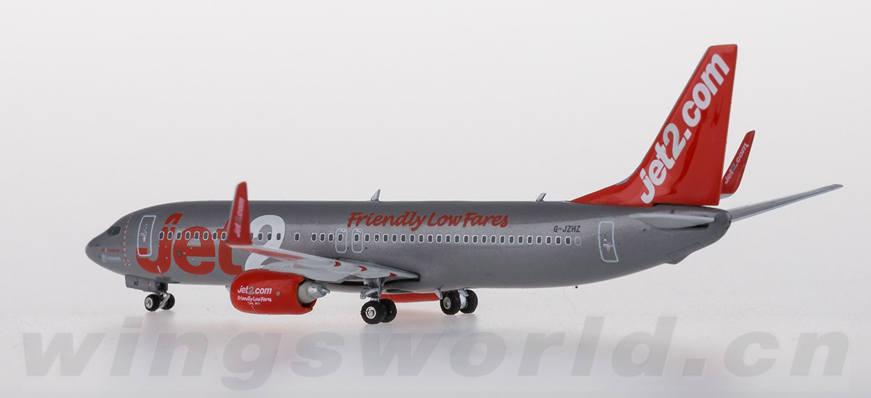 PH04162 Jet2 Boeing 737-800 G-JZHZ Phoenix 1:400 -飞机模型世界
