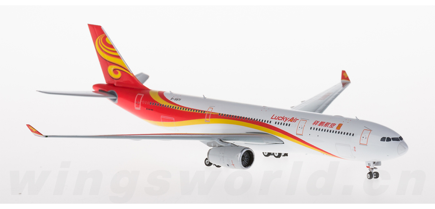 phoenix マレーシア航空　Airbus A330-300 1:400 PH11416 Lucky Air 祥鹏航空Airbus A330-300 B-5971 Phoenix 1