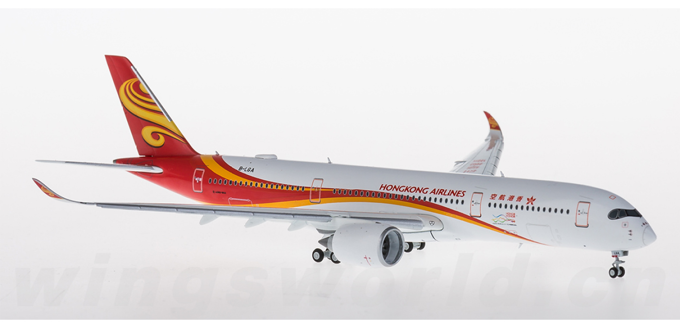 LH4054A Hong Kong Airlines 香港航空Airbus A350-900 B-LGA 襟