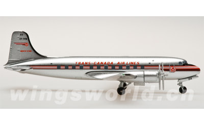 AeroClassics 1:400 Trans Canada Airlines DC-4-M2 CF-TFM