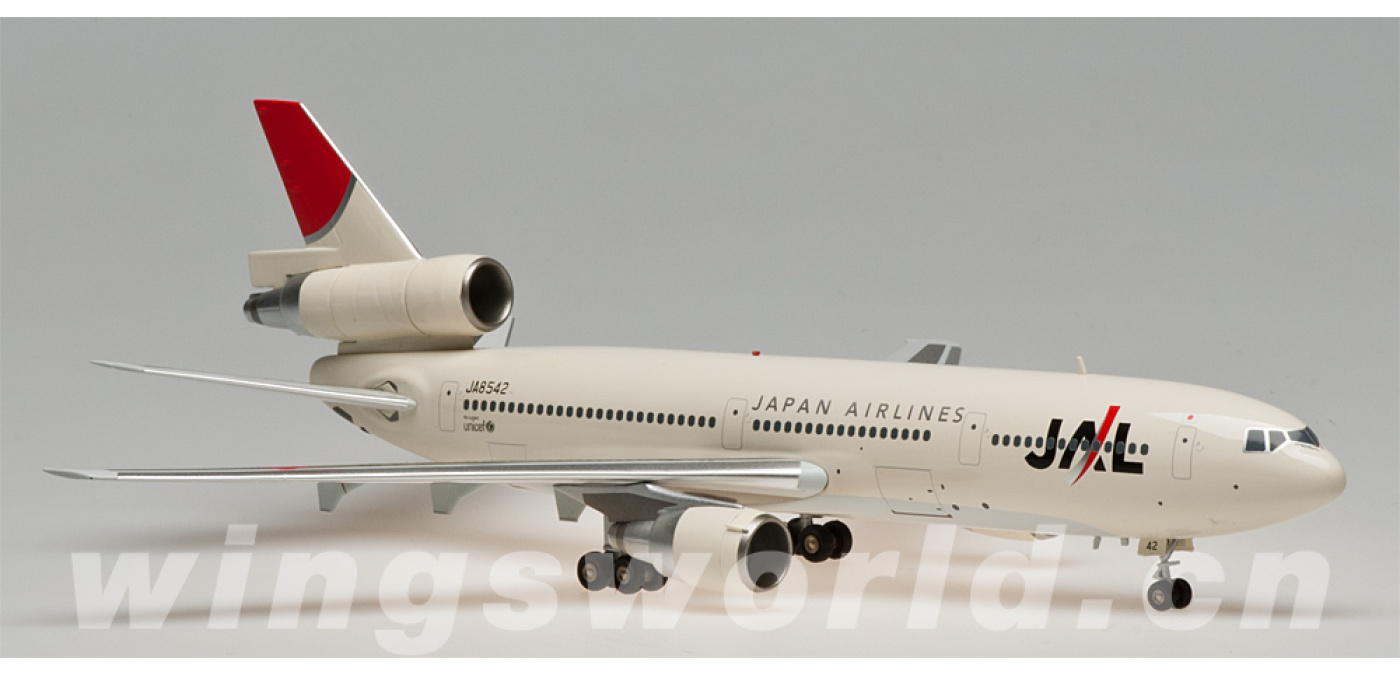 BBOX 1/200 日本航空 JAL DC-10-40 JA8542 JAL Japan Airlines DC-10-40 JA8542 Last Livery 1:200 Scale