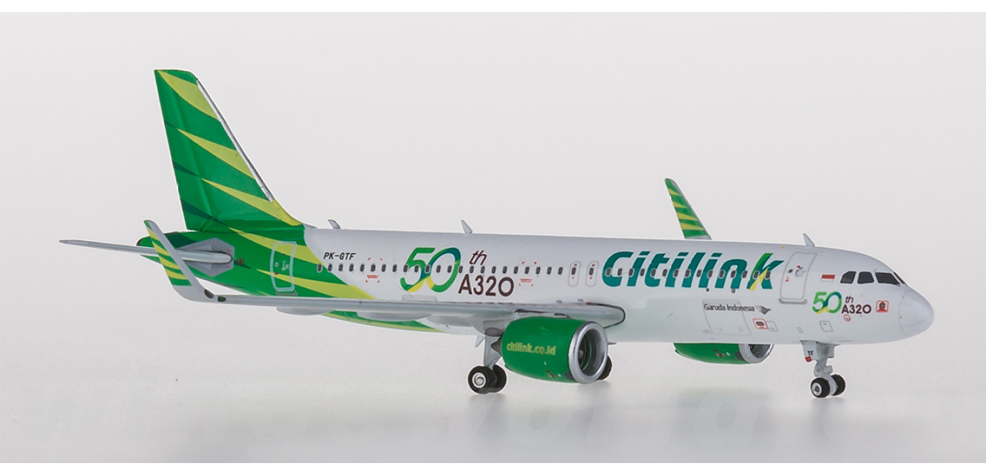 PH11427 Citilink Airbus A320neo PK-GTF Phoenix 1:400 -飞机 PH11427 Citilink Airbus A320neo PK-GTF Phoenix 1:400 -飞机