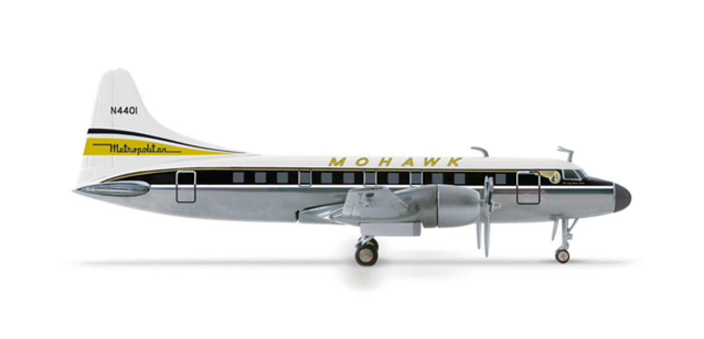 herpa　ヘルパ｜ロボス航空｜Convair　コンベア440｜1/200 Herpa Wings Convair CV-440 Delta Airlines 1:200 Scale
