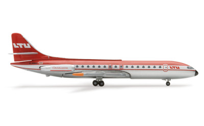 537018 Aviogenex Tupolev TU-134A YU-AJA Herpa 1:500 -飞机模型世界