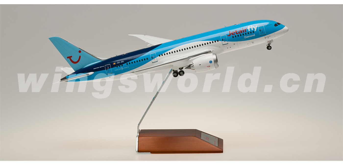 XX2867 Jetairfly Boeing 787-8 OO-JDL JC Wings 1:200 -飞机模型世界