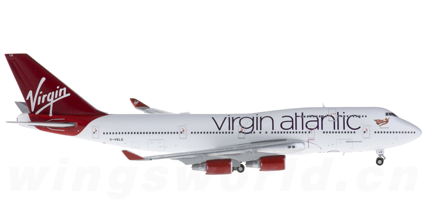 GJVIR1503 Virgin Atlantic 维珍航空Boeing 747-400 G-VXLG Geminijets