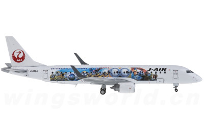 JC Wings 1:400 Japan Airlines 日本航空 Embraer ERJ-190 JA248J 小黄人彩绘