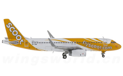 JC Wings 1:400 Scoot 酷航 Airbus A320 9V-TRN