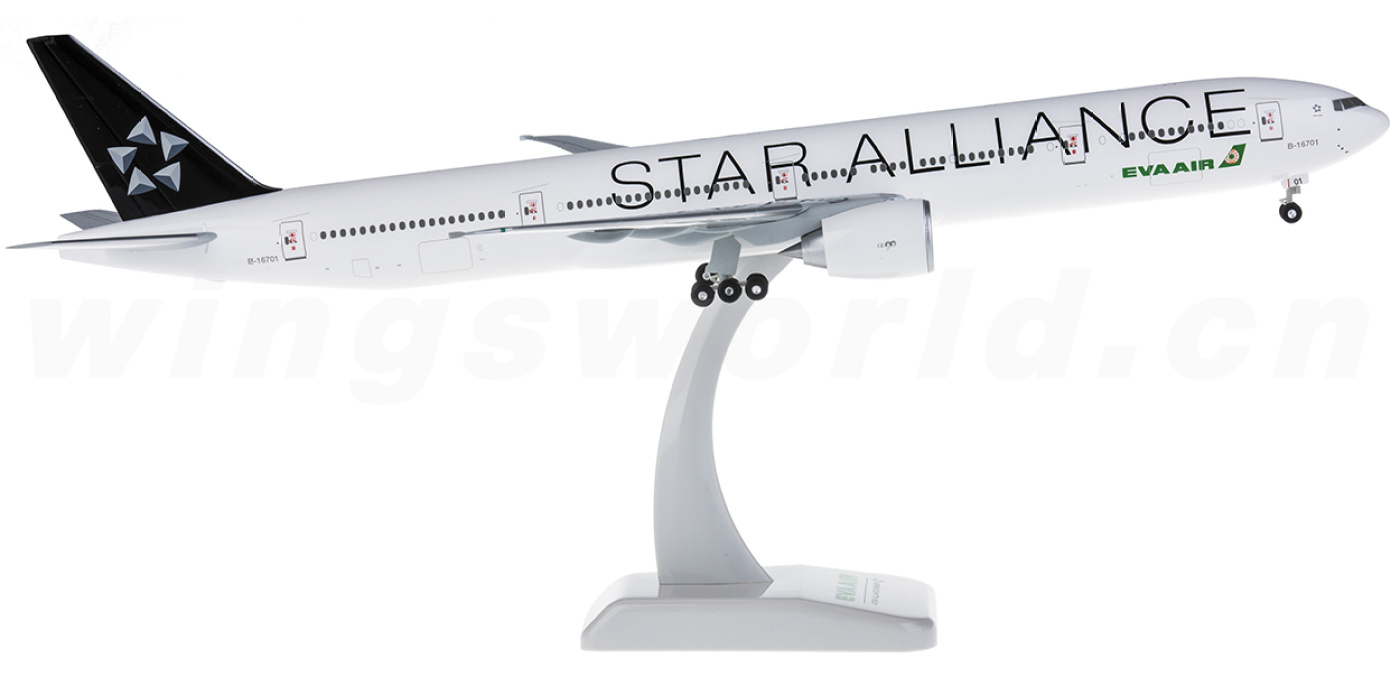 HG0489GR EVA Air 长荣航空Boeing 777-300ER B-16701 星空联盟