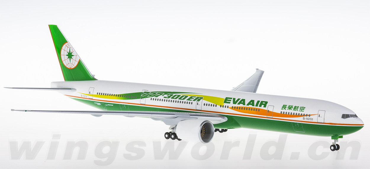 hogan 1:200 hg3213grf eva air 长荣航空 boeing 777-300er b-16701