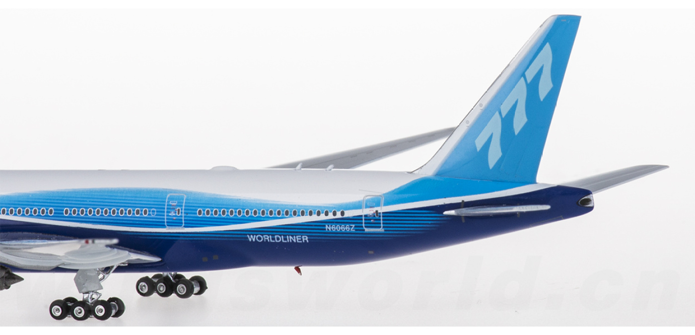PH11444 Boeing 777-200LR N6066Z 波音涂装Phoenix 1:400 -飞机