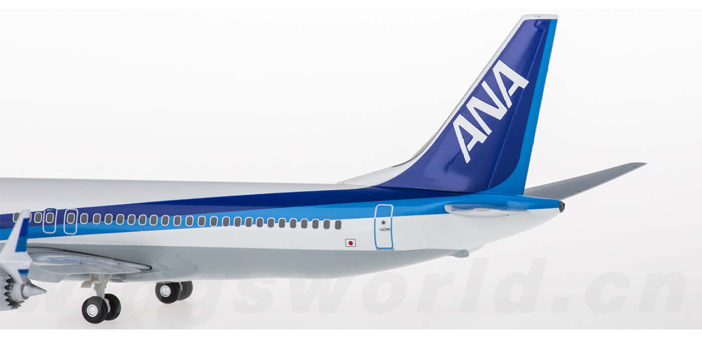 HGA171GRMU 全日空Boeing 737 MAX 8 Hogan 1:200 -飞机模型世界