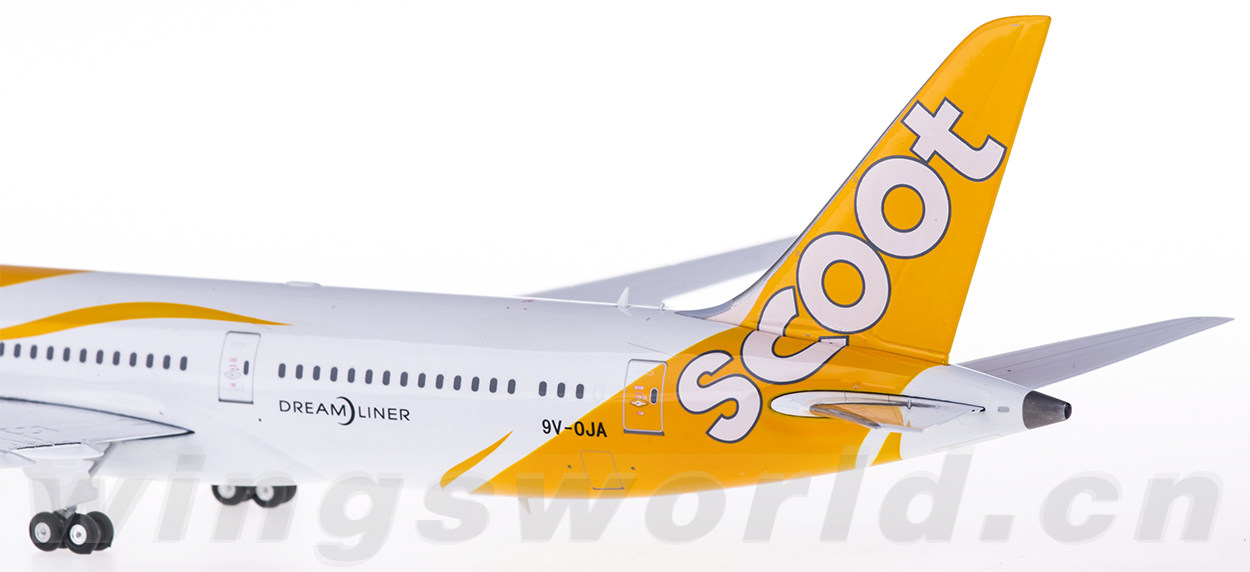 航空機・ヘリコプター Phoenix 1/400 Scoot B787-8 Phoenix 1:400 Boeing 787-8 Scoot 酷航PH11201 9V-OFA 的照片