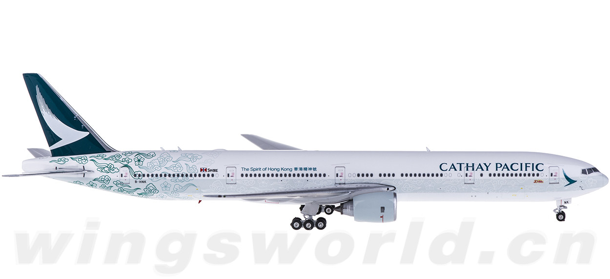 THAI 777-300ER タイ航空 Phoenix 1:400 PHX11822 1:400 Phoenix Model Thai Airways B777-300ER Reg #HS