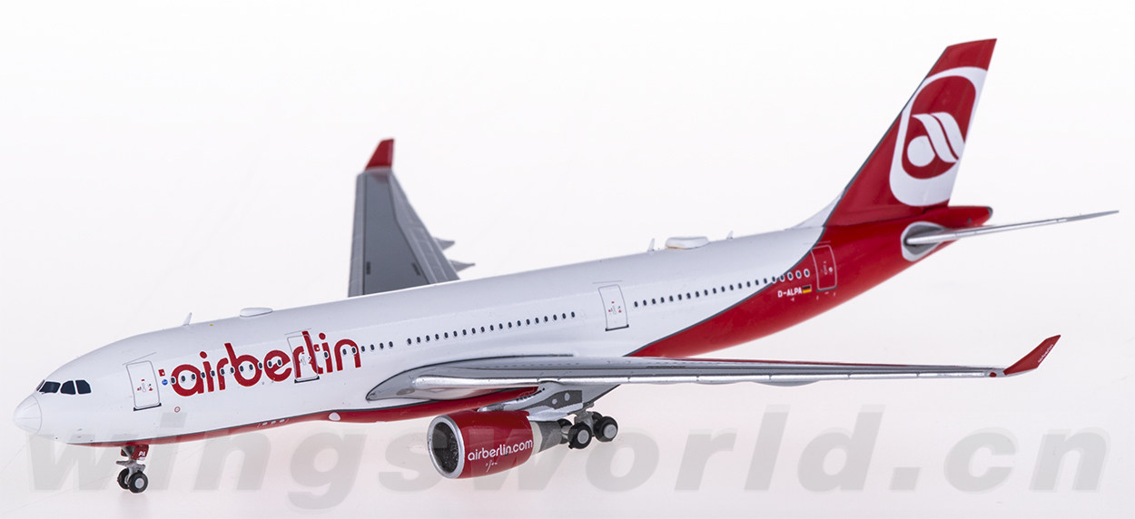 XX4023 Air Berlin 柏林航空Airbus A330-200 D-ALPA JC Wings 1