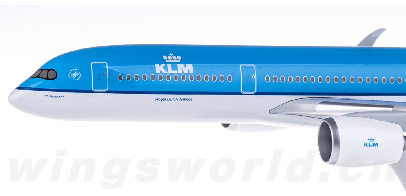 KLMA350900 KLM 荷兰皇家航空Airbus A350-900 Hogan 1:200 -飞机模型世界