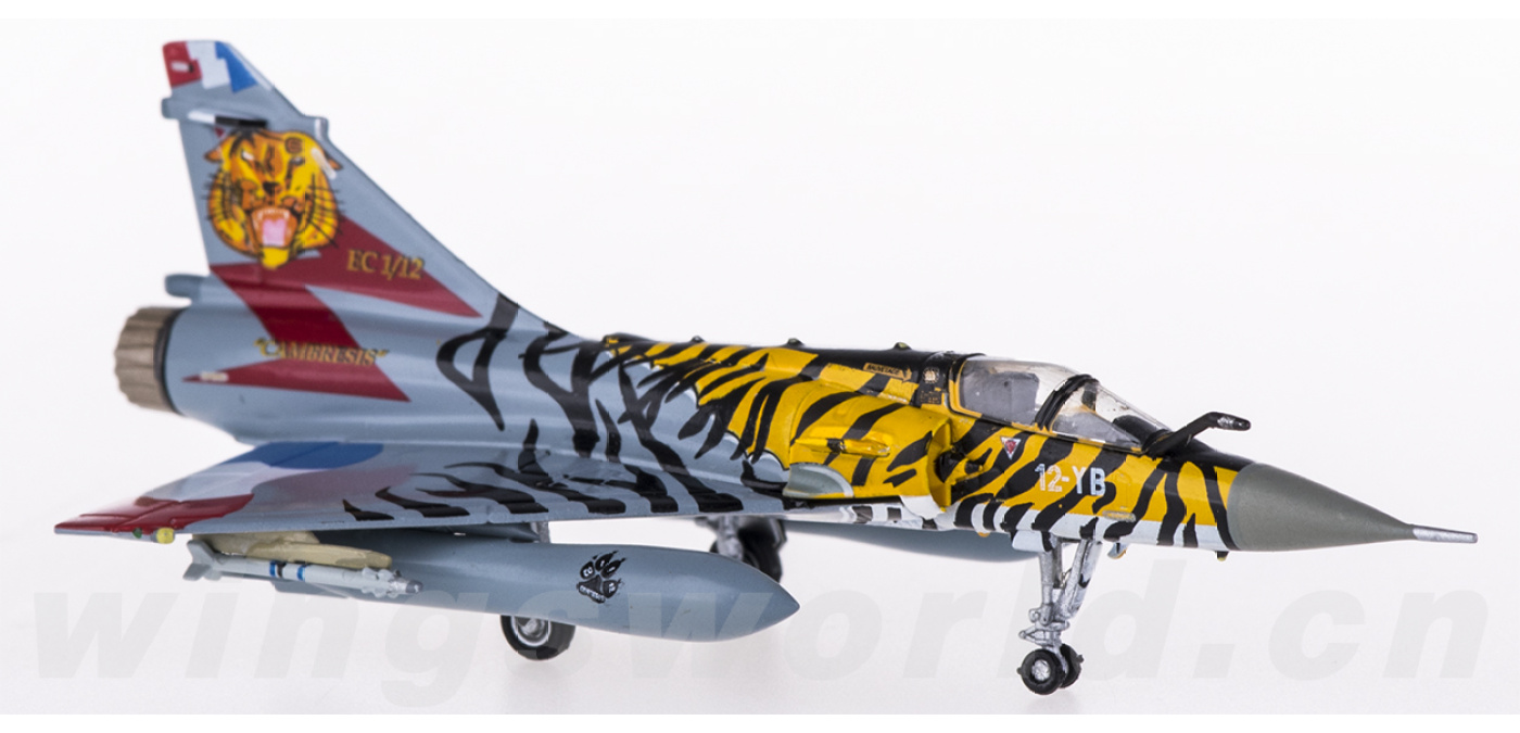 HG7198 法国空军Dassault Mirage 2000C 幻影12-YB EC 1/12 2008老虎会