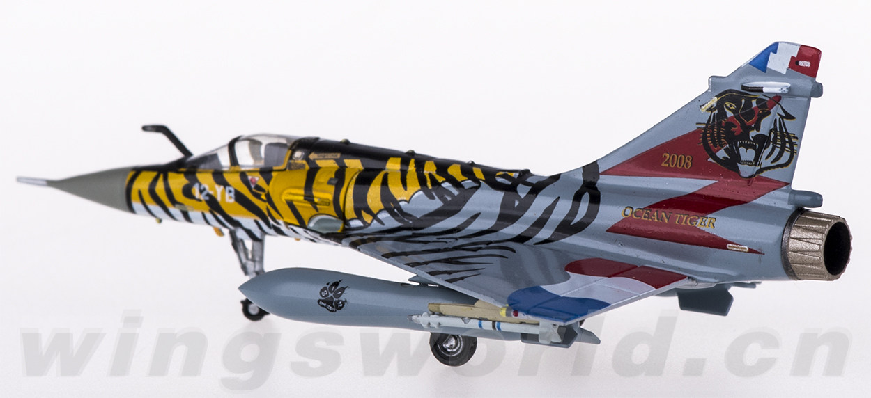 HG7198 法国空军Dassault Mirage 2000C 幻影12-YB EC 1/12 2008老虎会