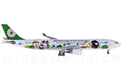 Phoenix 1:400 EVA Air 长荣航空 Airbus A330-300 B-16331 郊游机