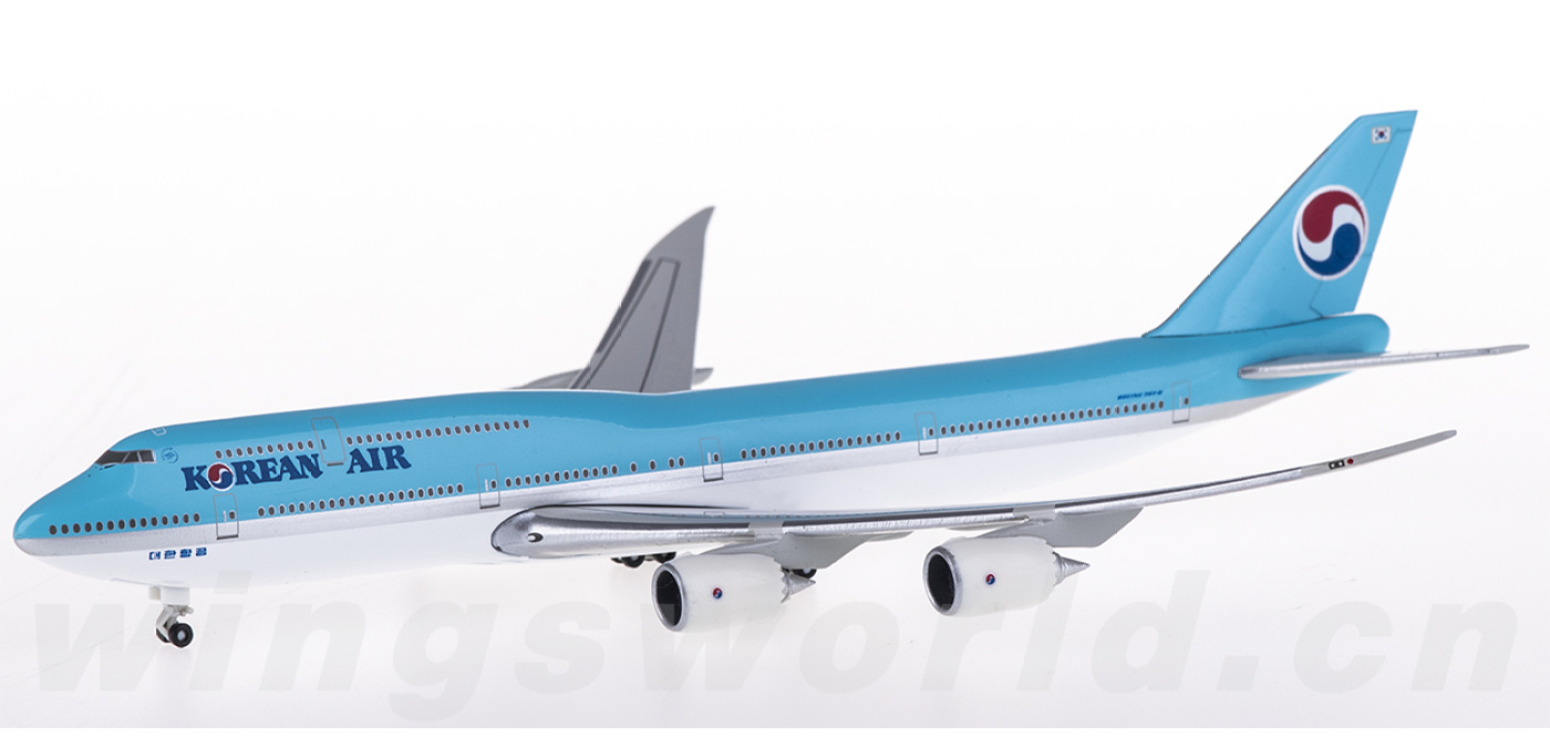 HG9550 Korean Air 大韩航空Boeing 747-8 Hogan 1:500 -飞机模型世界