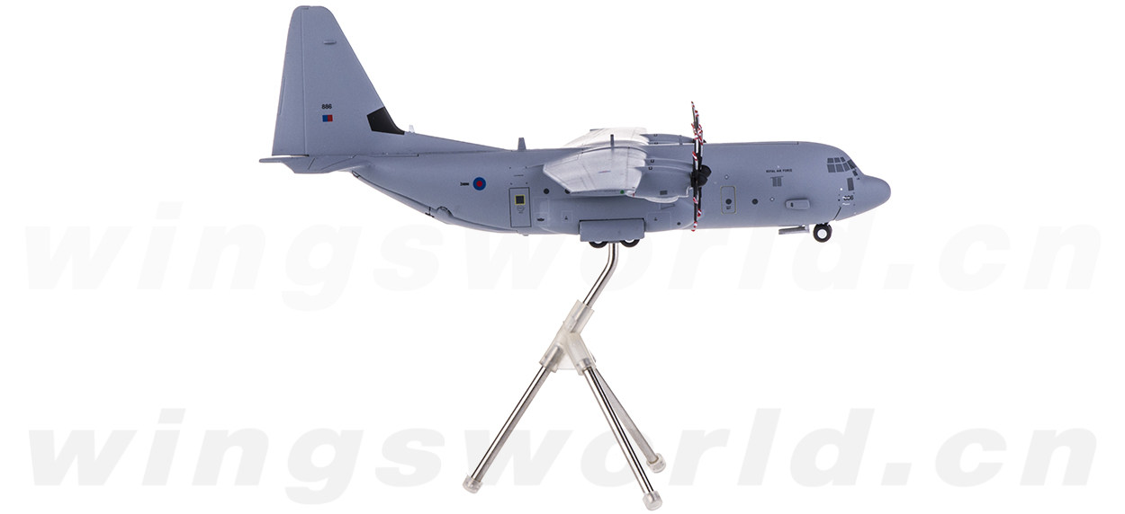 G2RAF713 RAF 英国皇家空军Lockheed C-130J ZH886 Geminijets 1:200 