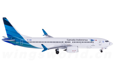 AeroClassics 1:400 Garuda Indonesia 印度尼西亚鹰航 Boeing 737 MAX 8 PK-GDB