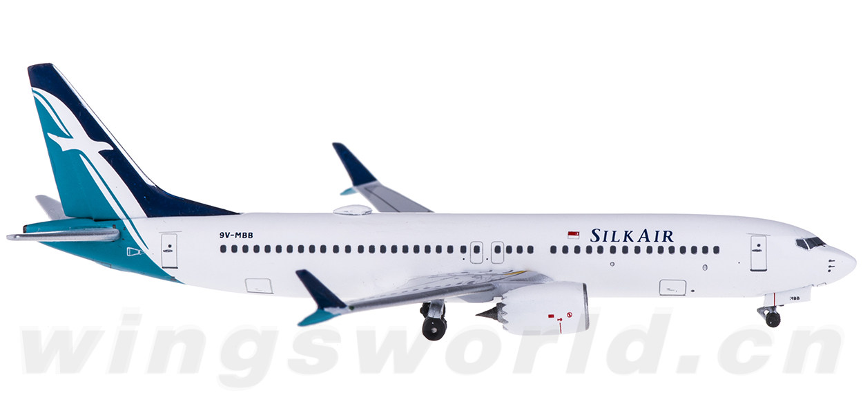 AC419307 SilkAir 胜安航空Boeing 737 MAX 8 9V-MBB