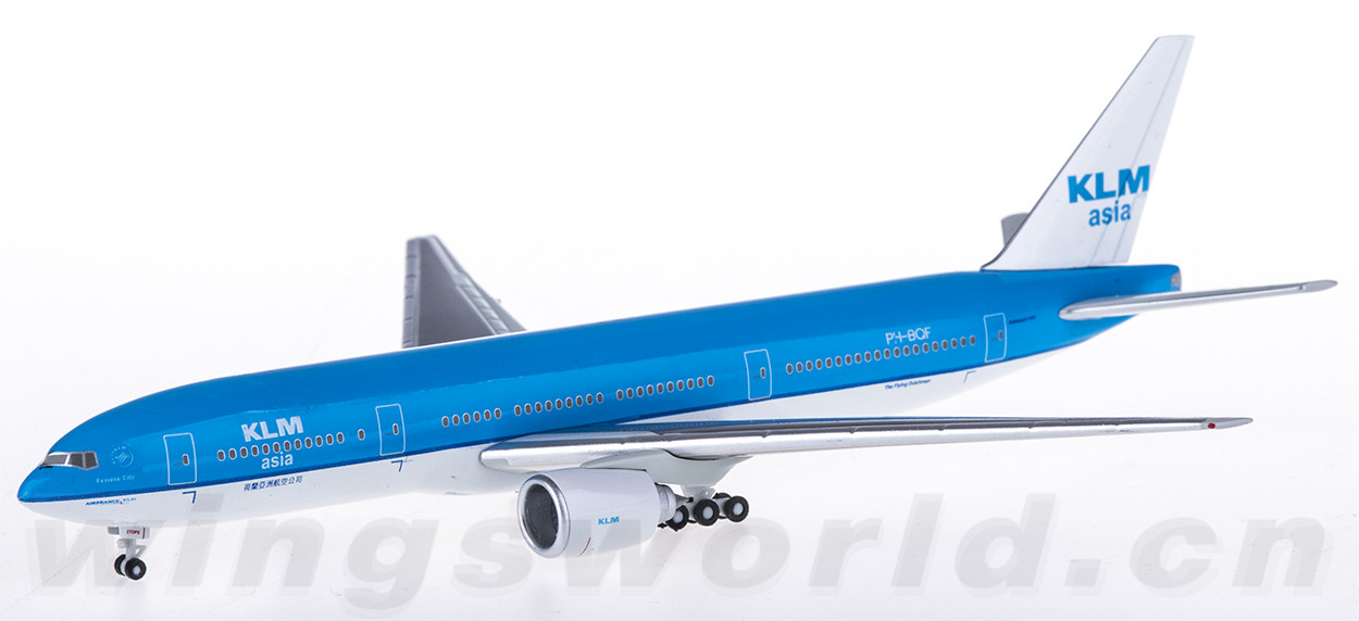 hogan1400hg400028klm荷蘭皇家航空boeing777200erphbqf