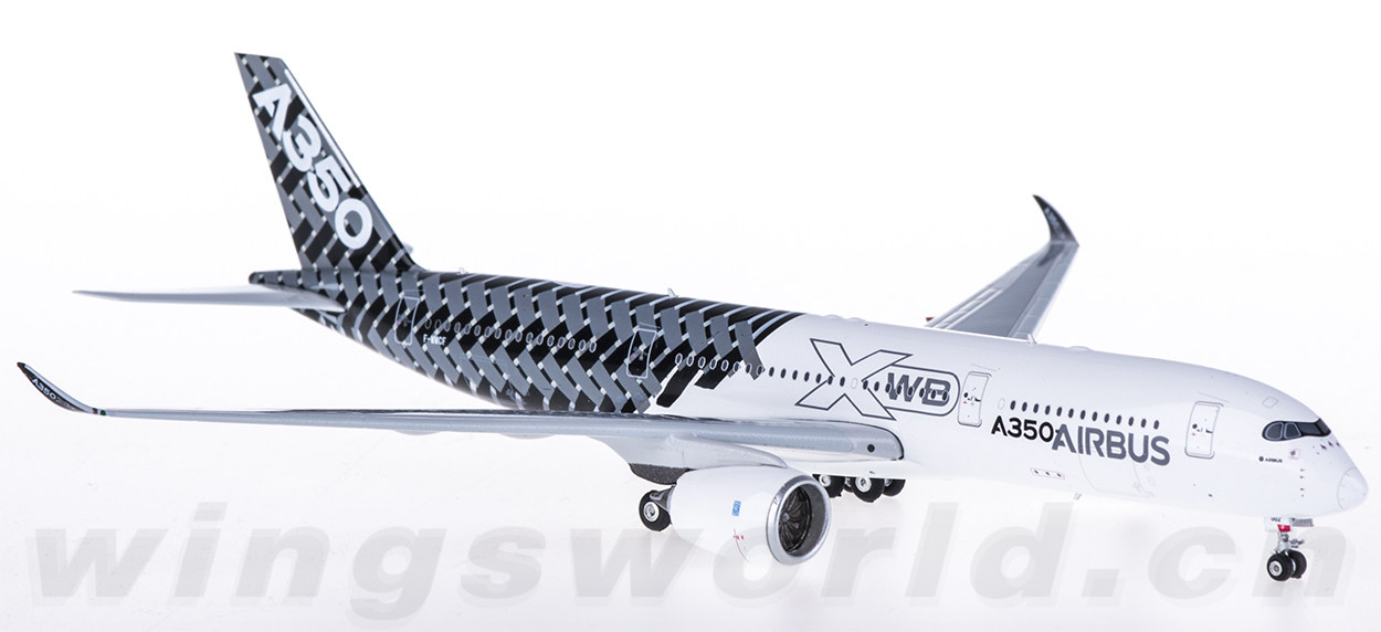 ph10972 airbus a350-900 f-wwcf 碳纖維彩繪 phoenix 1:400 -飛機