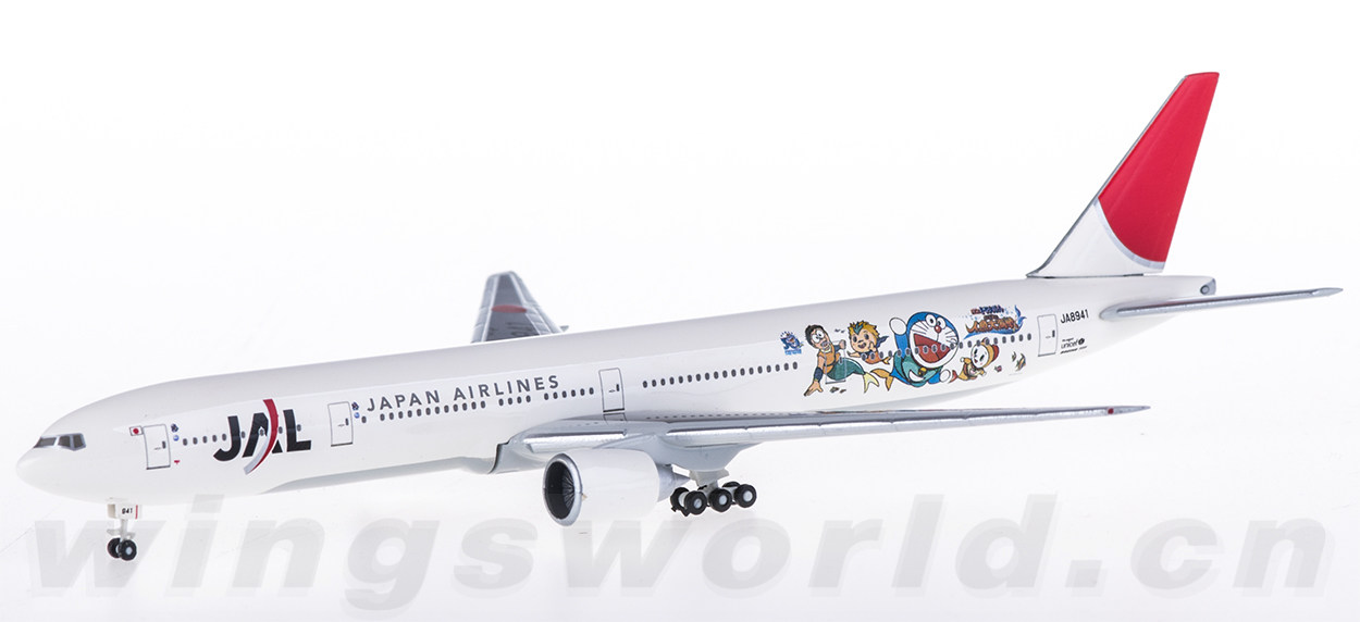 boeing 777-300 ja8941 哆啦a梦涂装 限量版 hogan 1:500 -飞机模型