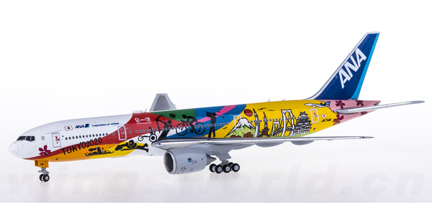 新品登場 航空機 1/400 ANA 777-200ER JA741A 航空機 - provilan.com