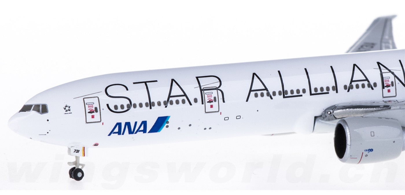 NH50061 ANA 全日空Boeing 777-300ER JA731A 星空联盟涂装Hogan 1:500