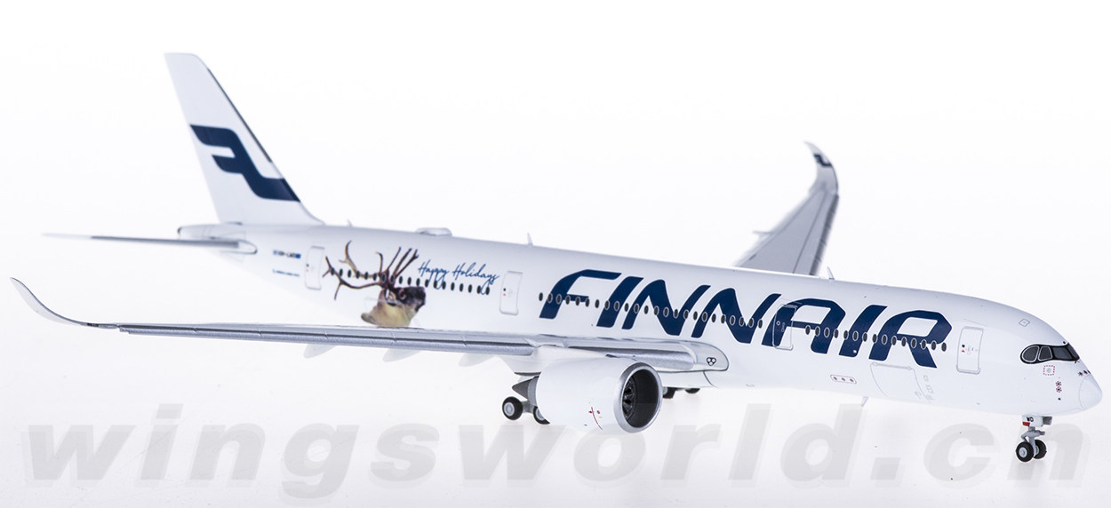 1:400材質:合金機型:airbus a350-900航空公司:finnair 芬蘭航空尺寸