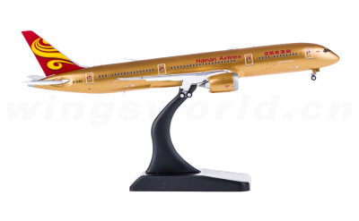 JC Wings 1:400 Hainan Airlines 海南航空 Boeing 787-9 B-1343 全金色