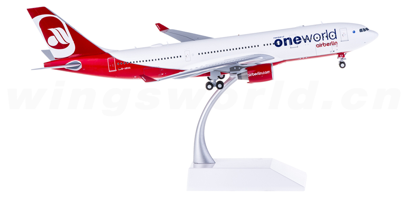 XX2197 Air Berlin 柏林航空Airbus A330-200 D-ABXA 寰宇一家JC