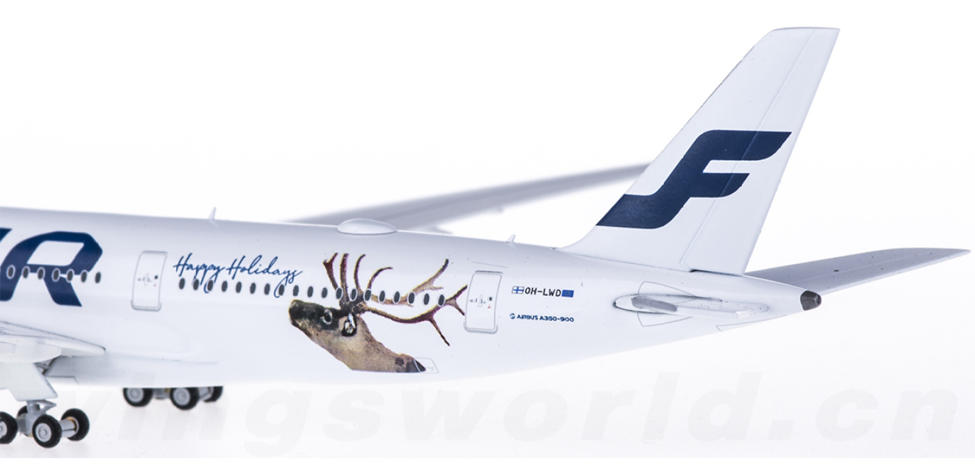 航空機・ヘリコプター JC Wings FINNAIR A350-900 1/400 LH4059 Finnair 芬兰航空Airbus A350-900 OH-LWD 快乐假期JC