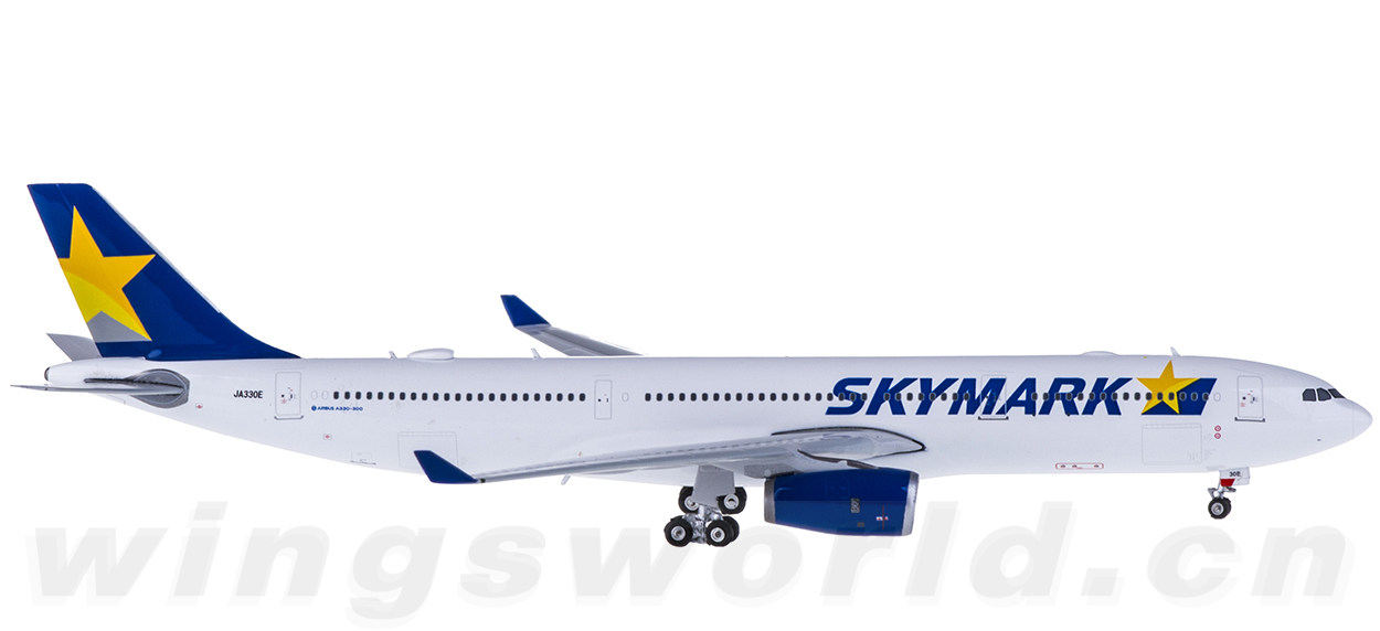 Phoenix  スカイマーク　Airbus  A330-300   1/400 1:400 Phoenix SKYMARK AIRBUS A330-300 Passenger Aircraft