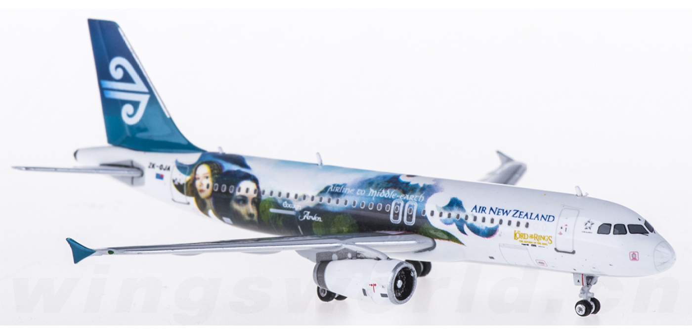 PH04017 Air New Zealand 新西兰航空Airbu A320 ZK-OJA 指环王彩绘