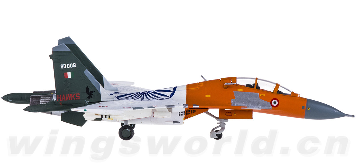 HG6054 IAF 印度空军Sukhoi Su-30MK-I SB008 Hogan 1:200 -飞机模型世界