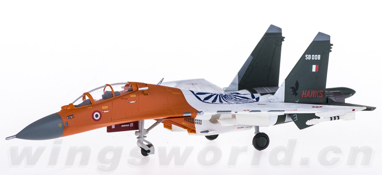 HG6054 IAF 印度空军Sukhoi Su-30MK-I SB008 Hogan 1:200 -飞机模型世界