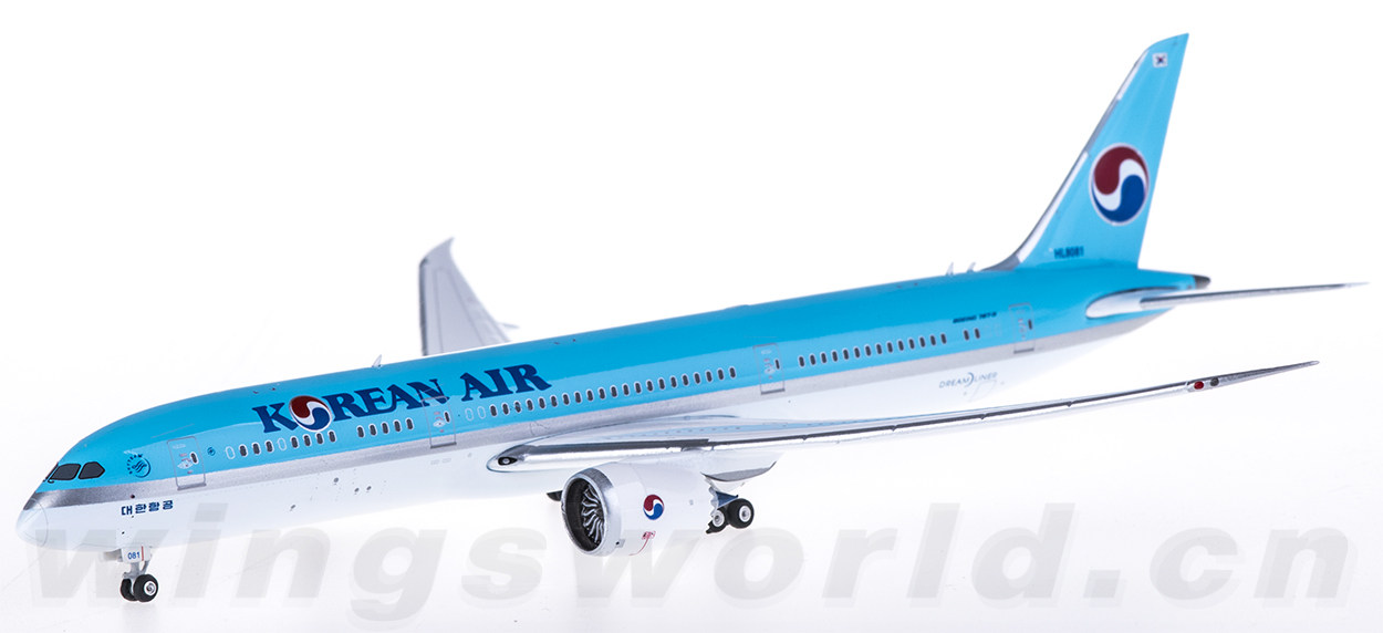 Phoenix Korean Air 大韓航空 B787-9 PH04126 Korean Air 大韩航空Boeing 787-9 HL8081 Phoenix 1:400