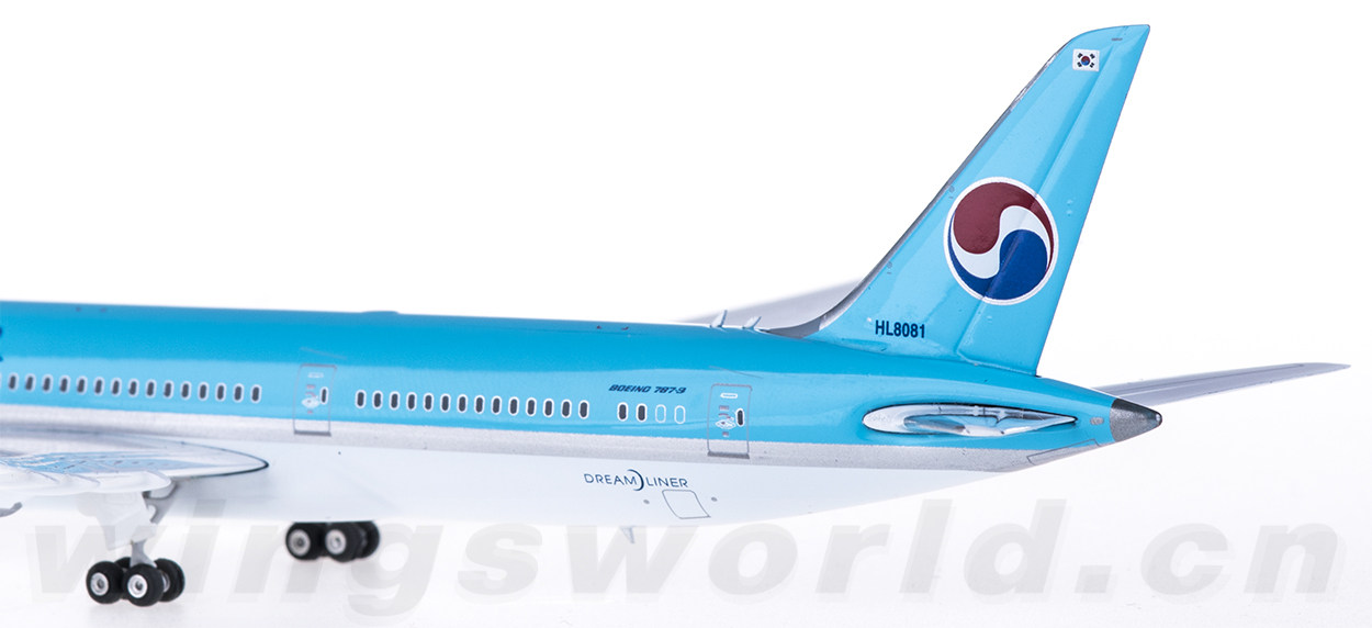 PH04126 Korean Air 大韩航空Boeing 787-9 HL8081 Phoenix 1:400